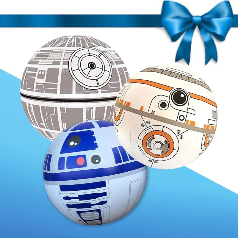 NINOSTAR Galactic Inflatable Balls Set - Room Decoration, Birthday Party Theme Decoration Party - Image 3